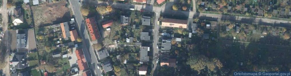 Zdjęcie satelitarne Botaniczna ul.
