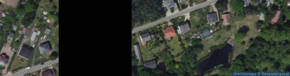 Zdjęcie satelitarne Botaniczna ul.