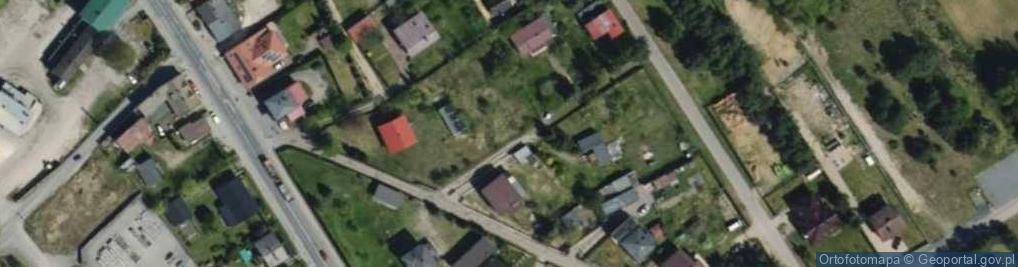 Zdjęcie satelitarne Boczna ul.