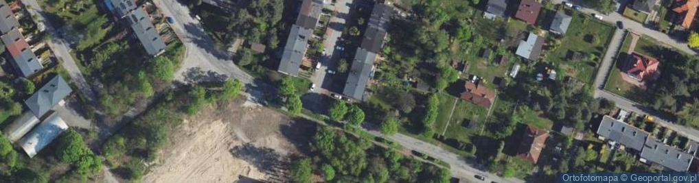 Zdjęcie satelitarne Borowa ul.