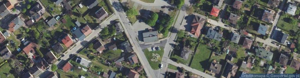 Zdjęcie satelitarne Borowa ul.