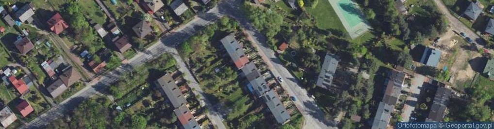 Zdjęcie satelitarne Borowa ul.