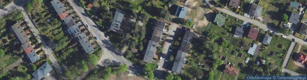 Zdjęcie satelitarne Borowa ul.