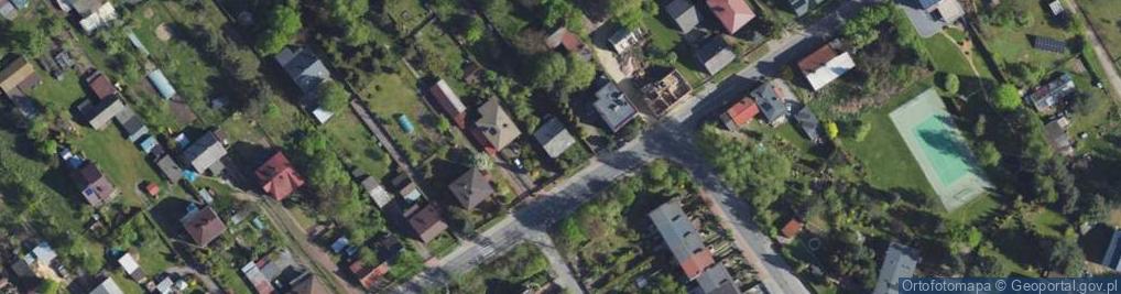 Zdjęcie satelitarne Borowe Pole ul.
