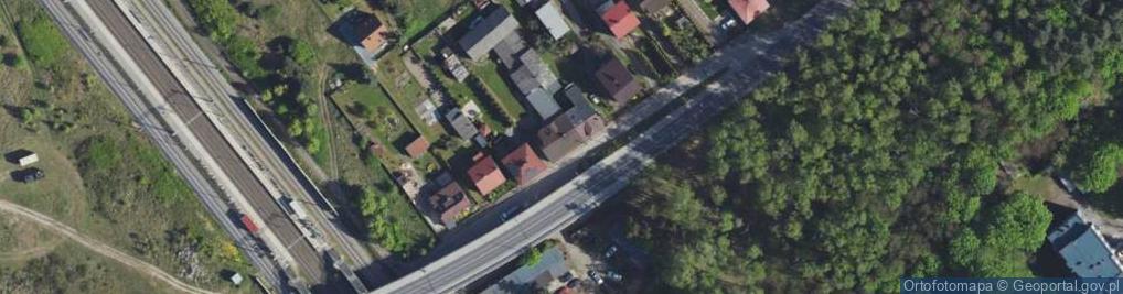 Zdjęcie satelitarne Borowe Pole ul.