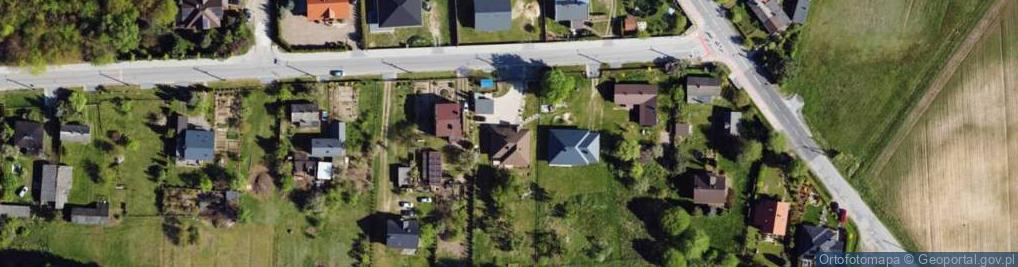 Zdjęcie satelitarne Borowa ul.