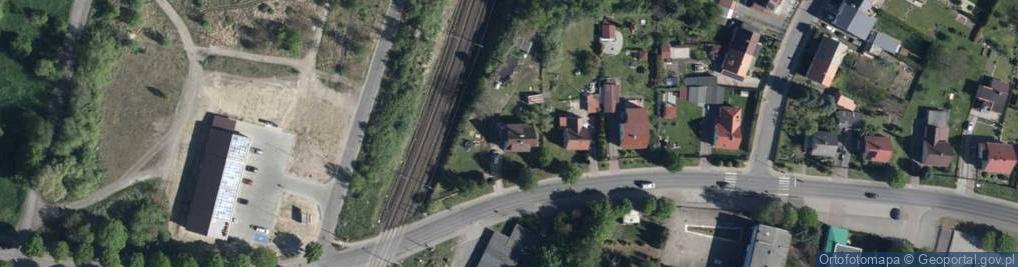 Zdjęcie satelitarne Bohaterów 2 Armii Wojska Polskiego ul.