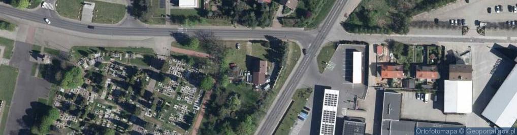 Zdjęcie satelitarne Bohaterów 2 Armii Wojska Polskiego ul.