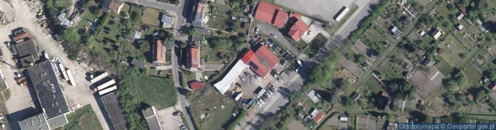 Zdjęcie satelitarne Bolesławiecka ul.