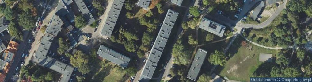 Zdjęcie satelitarne Bolesława Krzywoustego ul.