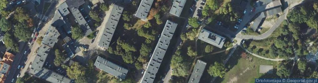 Zdjęcie satelitarne Bolesława Krzywoustego ul.
