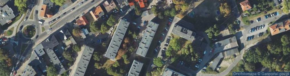 Zdjęcie satelitarne Bolesława Krzywoustego ul.
