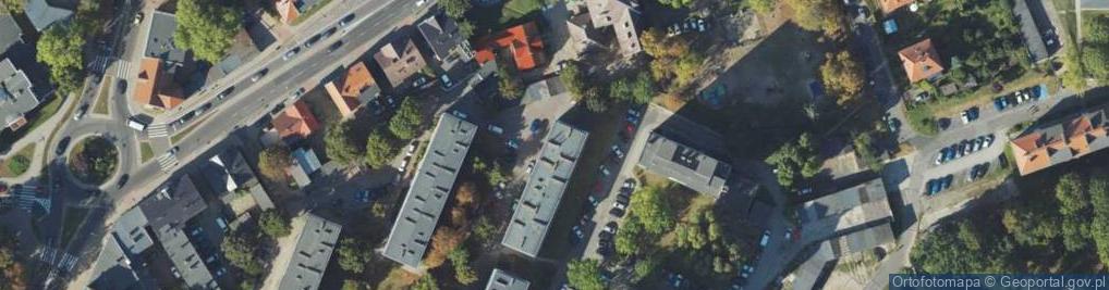Zdjęcie satelitarne Bolesława Krzywoustego ul.