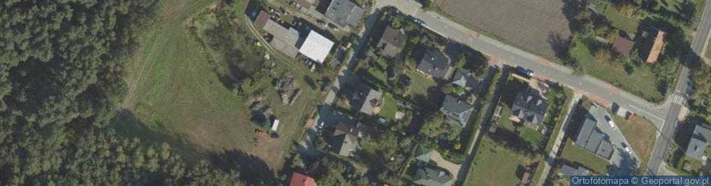 Zdjęcie satelitarne Boczna ul.