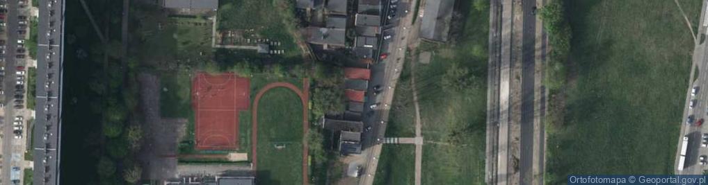 Zdjęcie satelitarne Boryńska ul.