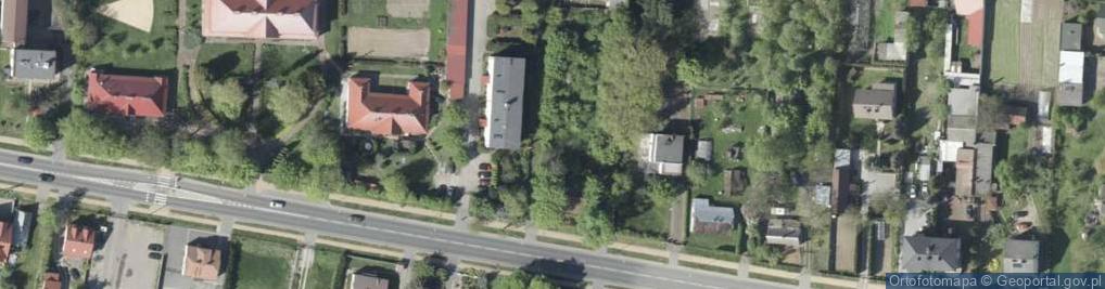 Zdjęcie satelitarne Bohaterów Walki z Faszyzmem ul.