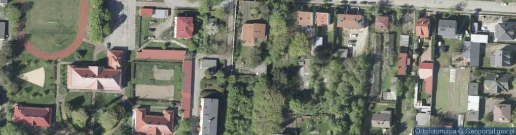 Zdjęcie satelitarne Bohaterów Walki z Faszyzmem ul.