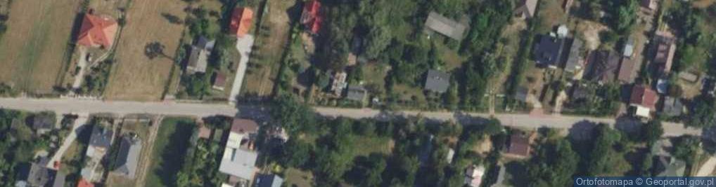 Zdjęcie satelitarne Brzozowa ul.