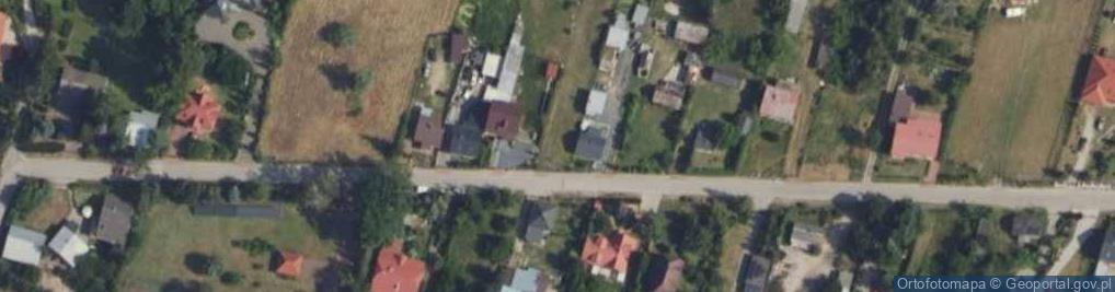 Zdjęcie satelitarne Brzozowa ul.