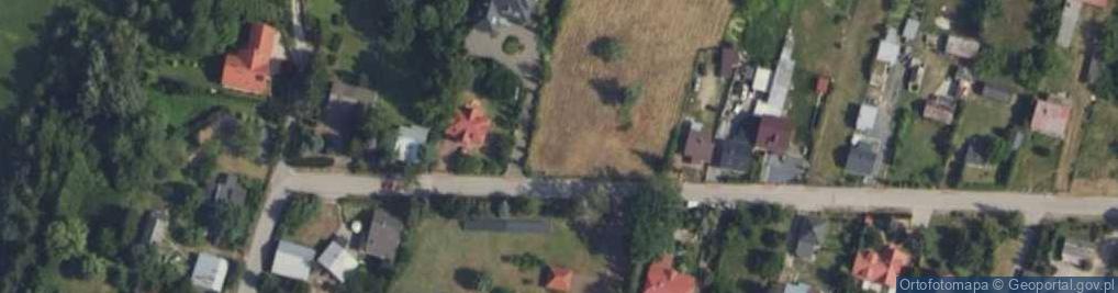 Zdjęcie satelitarne Brzozowa ul.