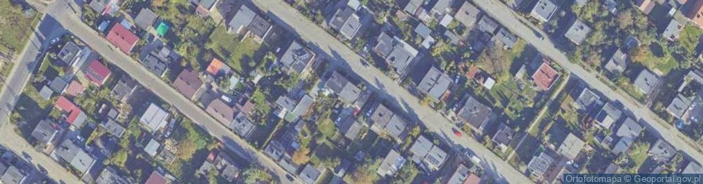 Zdjęcie satelitarne Brzozowa ul.