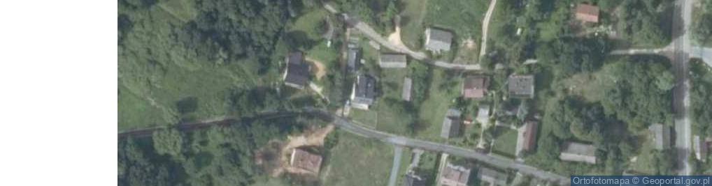 Zdjęcie satelitarne Brzeziny ul.