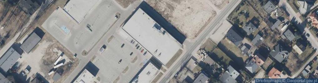 Zdjęcie satelitarne Brzezińska ul.