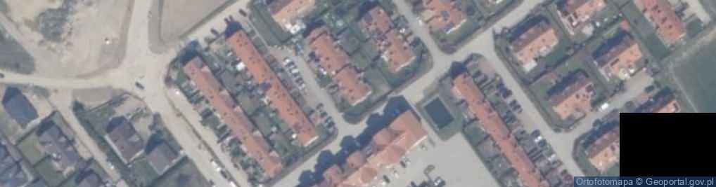 Zdjęcie satelitarne Brzozowy Zagajnik ul.
