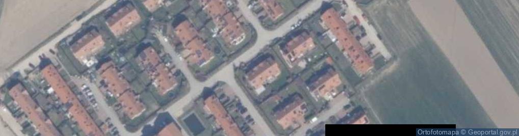 Zdjęcie satelitarne Brzozowy Zagajnik ul.