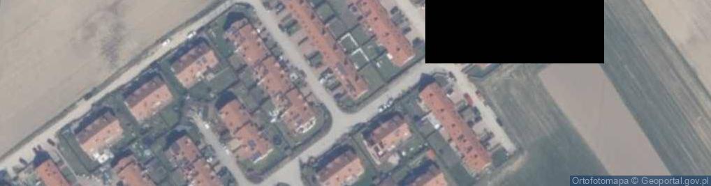 Zdjęcie satelitarne Brzozowy Zagajnik ul.