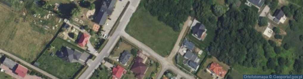 Zdjęcie satelitarne Brzoskwiniowa ul.