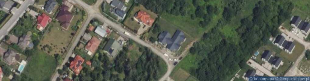 Zdjęcie satelitarne Brzoskwiniowa ul.