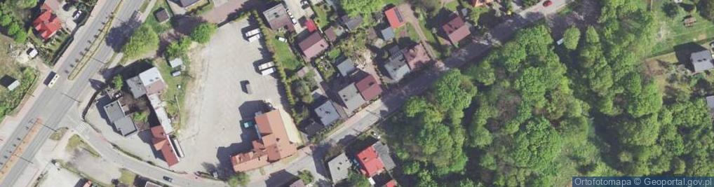 Zdjęcie satelitarne Brzozowicka ul.