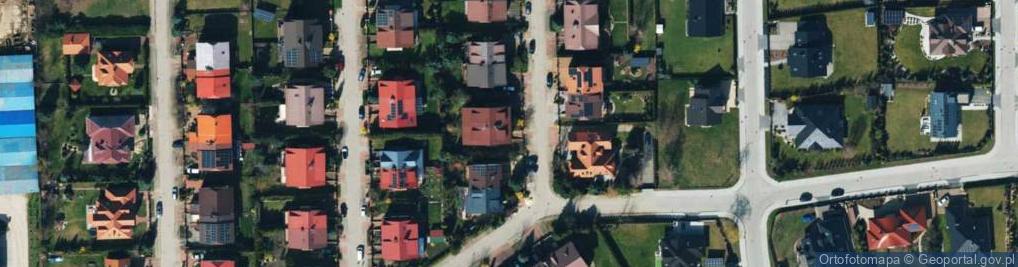 Zdjęcie satelitarne Brylantowa ul.