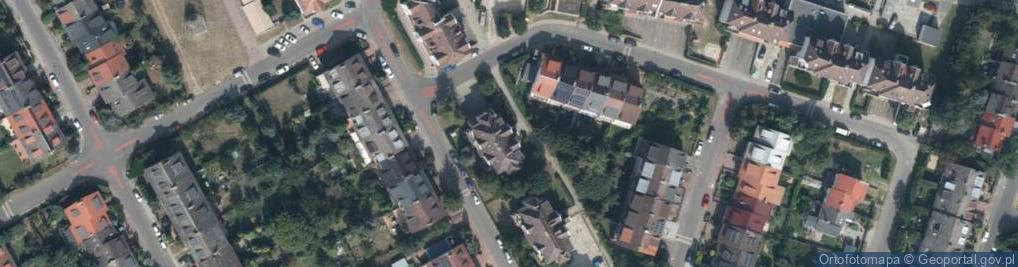 Zdjęcie satelitarne Brylantowa ul.