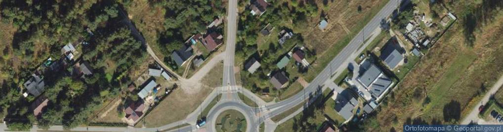 Zdjęcie satelitarne Brzegowa ul.