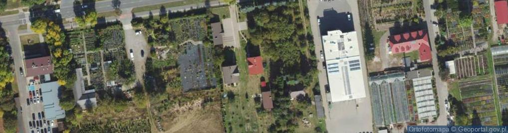 Zdjęcie satelitarne Brzeska ul.