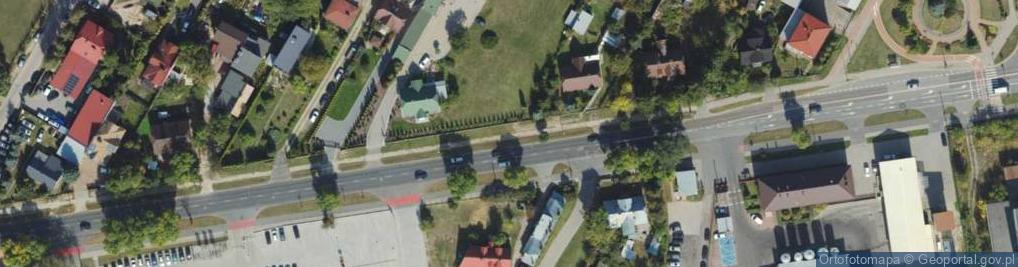 Zdjęcie satelitarne Brzeska ul.