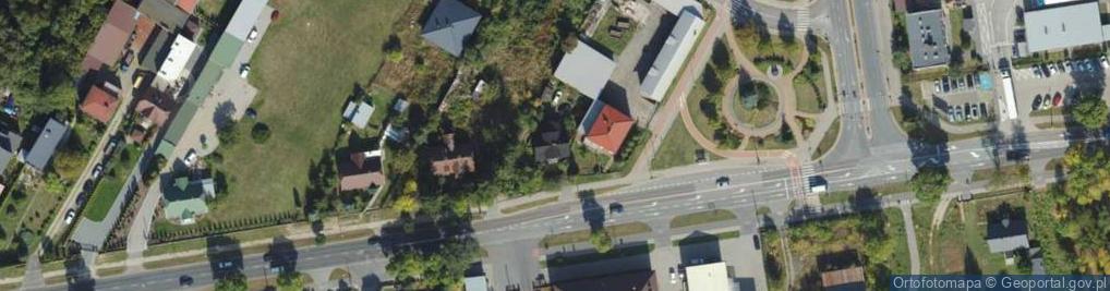 Zdjęcie satelitarne Brzeska ul.