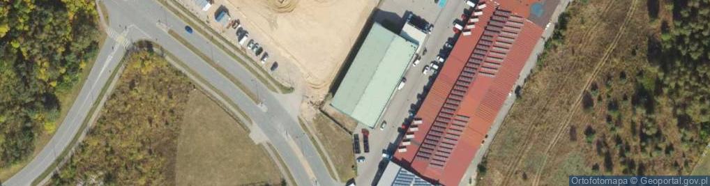 Zdjęcie satelitarne Brzeska ul.