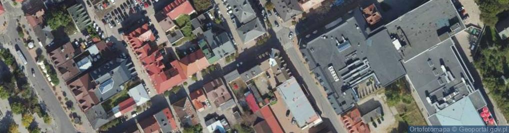 Zdjęcie satelitarne Brzeska ul.