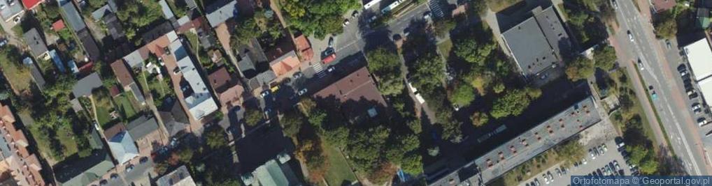 Zdjęcie satelitarne Brzeska ul.