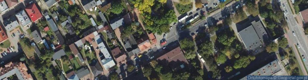Zdjęcie satelitarne Brzeska ul.