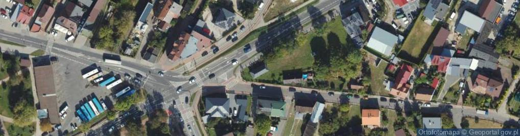 Zdjęcie satelitarne Brzeska ul.