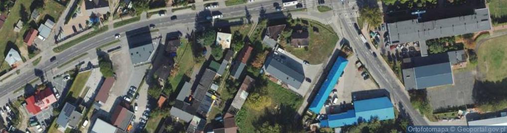 Zdjęcie satelitarne Brzeska ul.