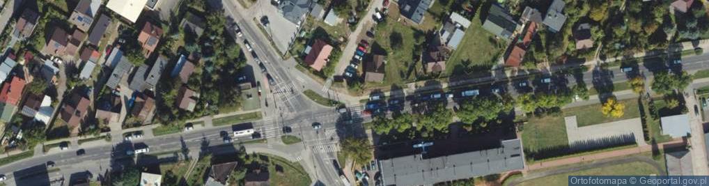 Zdjęcie satelitarne Brzeska ul.