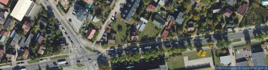 Zdjęcie satelitarne Brzeska ul.
