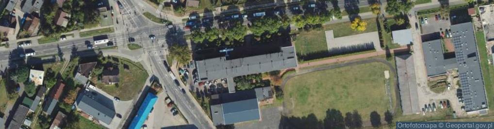 Zdjęcie satelitarne Brzeska ul.