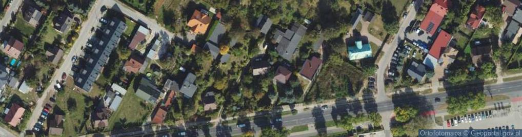 Zdjęcie satelitarne Brzeska ul.