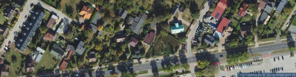 Zdjęcie satelitarne Brzeska ul.